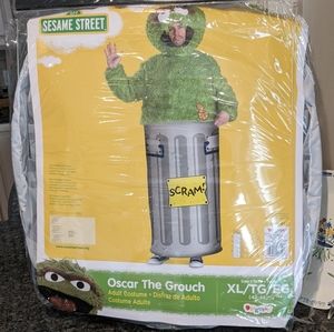 Adult Oscar the Grouch costume